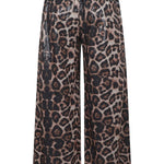Achterkant panterprint broek Fluresk Esra met pailletten | Jo&Co Club