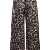Achterkant panterprint broek Fluresk Esra met pailletten | Jo&Co Club