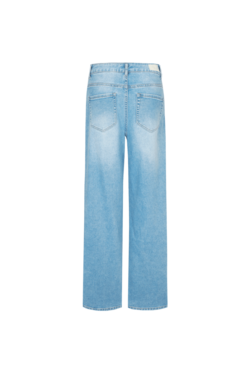 Fluresk Shannon Jeans | Lichtblauw in lichtblauw gewassen denim, wide leg