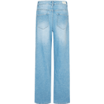 Fluresk Shannon Jeans | Lichtblauw in lichtblauw gewassen denim, wide leg