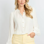 Fluresk Yailin Blouse | Offwhite in crèmekleurig wit, wide leg