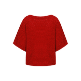 productfoto fluresk yela cardigan rood dames