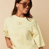 HEYB Club Bobbie T-Shirt | Butter Yellow