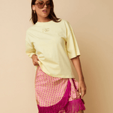 HEYB Club June Skirt | Grape/Yellow
