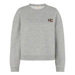 Productfoto grijze sweater met logo HEYB Club Celine | Jo&Co Club