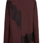 Productfoto achterkant blazer Lofty Manner Kae met kant over de rug | Jo&Co Club
