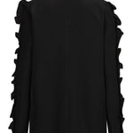 Productfoto achterkant blazer Lofty Manner Jadie in black | Jo&Co Club