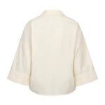 Lofty Manner Blouse Selou | Ecru in Crèmekleurig, Ruimvallend, relaxed fit, boxy silhouet