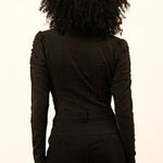 Lofty Manner Body Everly bruin – Tops van Lofty Manner, kleur XS, maat | Jo&Co