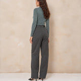 Achterkant col top Lofty Manner Kelly met lange mouwen | Jo&Co Club
