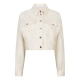 Lofty Manner Jacket Iselin | Ecru in Licht ecru, oversized