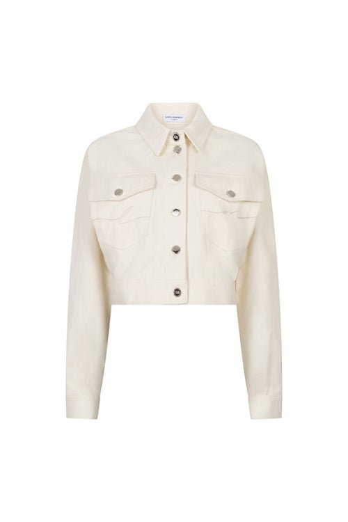 Lofty Manner Jacket Iselin | Ecru in Licht ecru, oversized