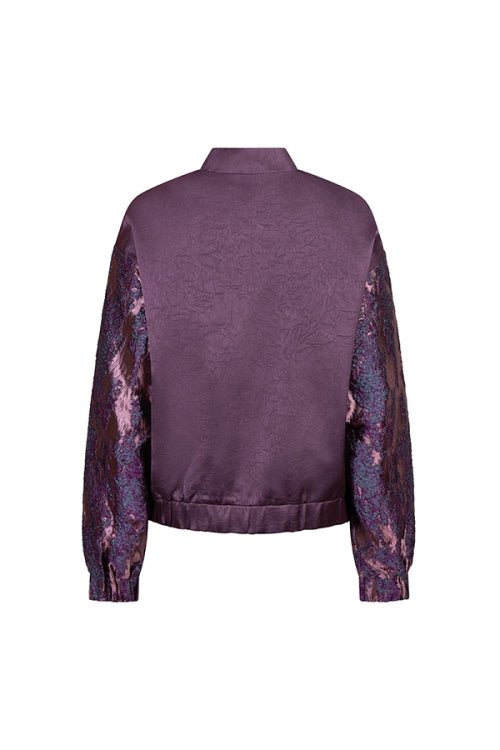 Lofty Manner Jacket Oree | Purple in Diep auberginepaars, bomberjack