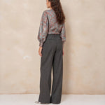 Achterkant jacquard bomberjack Lofty Manner Jules | Jo&Co Club