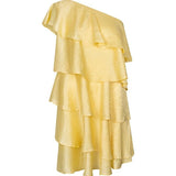 Lofty Manner jurk Caro | Butter Yellow