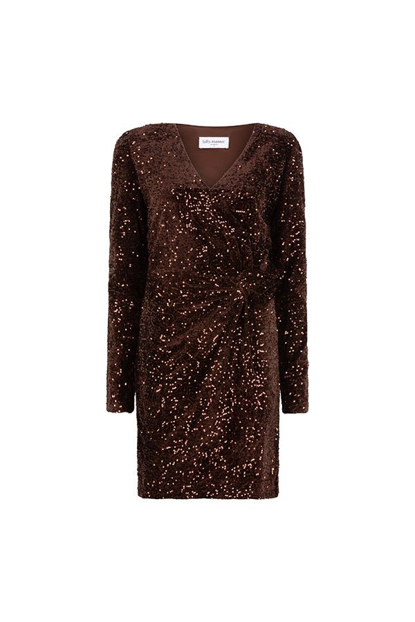 Lofty Manner Jurk Cyra glitters – Jurken van Lofty Manner, kleur XS, maat | Jo&Co