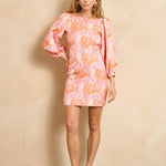 Lofty Manner Jurk Elyf in roze multicolor – foto 3