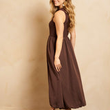 Lofty Manner Jurk Pia | Brown