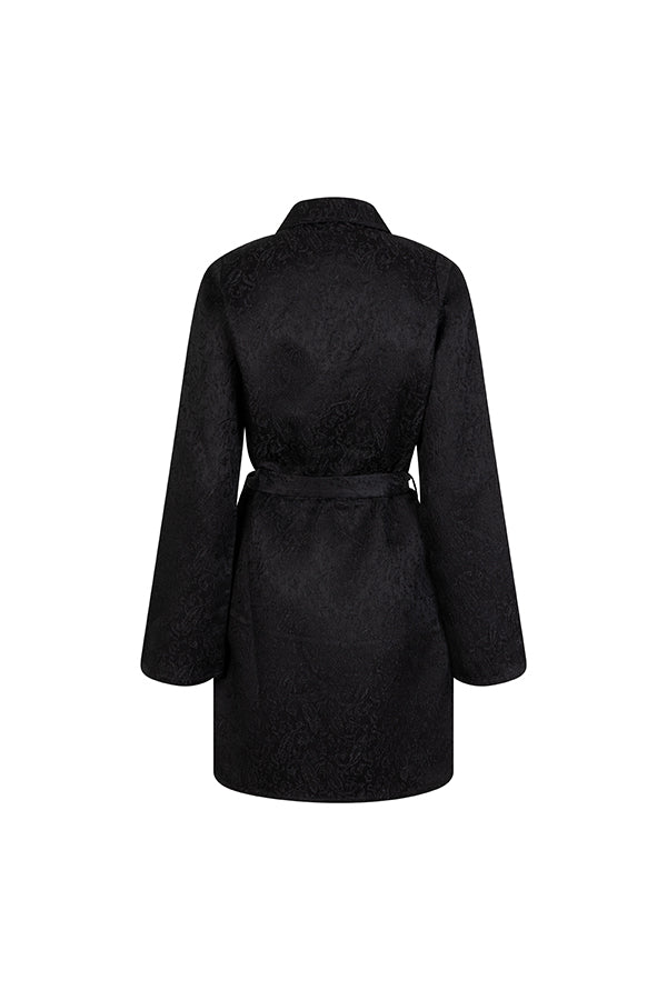 Lofty Manner jurk Thora zwart – Jurken van Lofty Manner, kleur S, maat | Jo&Co