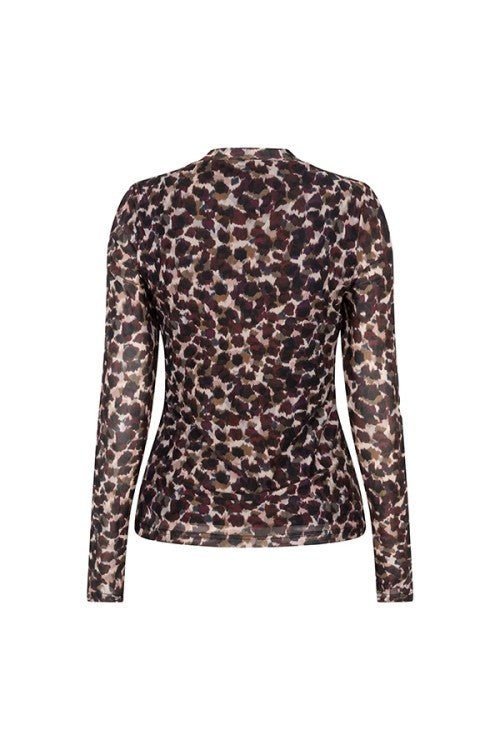 Achterkant mesh top Lofty Manner Iniko in multi colour | Jo&Co Club