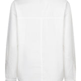 Productfoto achterkant blouse Lofty Manner Kila met knopen op de manchet | Jo&Co Club