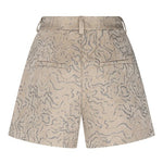 Lofty Manner Short Ninou | Silver in Lichtbeige, korte broek