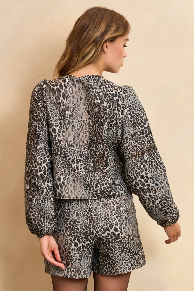 Lofty Manner Short Sanna panterprint – Shorts van Lofty Manner, kleur XS, maat | Jo&Co