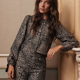 Lofty Manner Short Sanna panterprint – Shorts van Lofty Manner, kleur XS, maat | Jo&Co