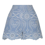 Lofty Manner Short Solee in blauw – foto 2