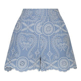 Lofty Manner Short Solee in blauw – foto 2