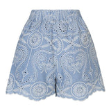 Lofty Manner Short Solee in blauw – foto 3
