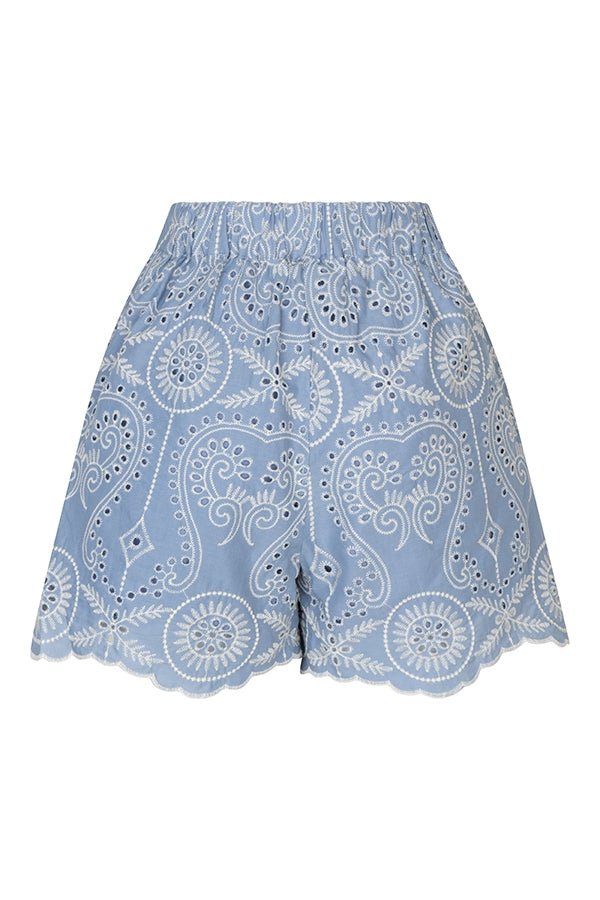 Lofty Manner Short Solee in blauw – foto 3