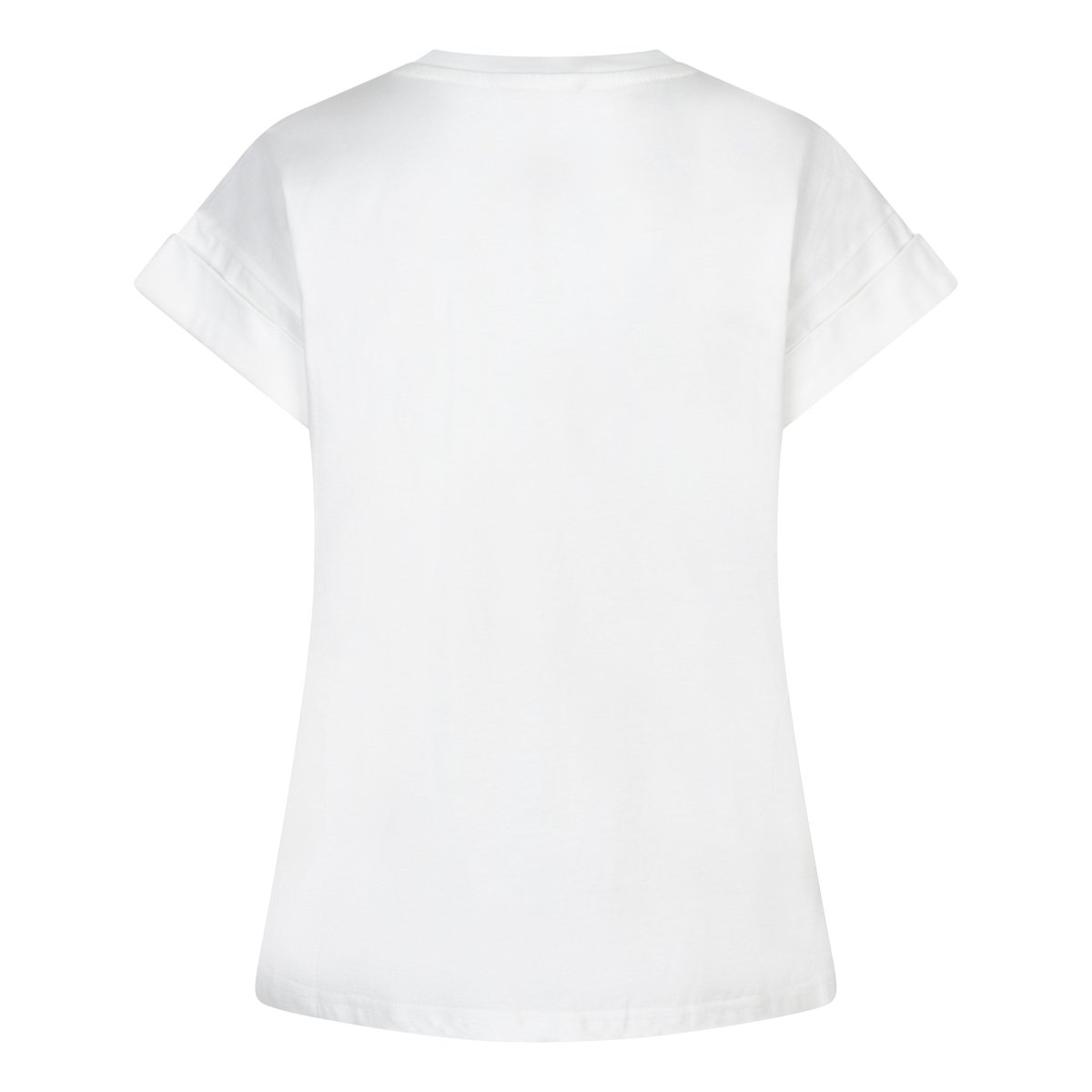 Een wit T-shirt, vrijstaand gefotografeerd op een witte achtergrond | Lofty Manner Ches | Jo&Co Club
