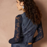 Irea - Classic Lace Dark Blue | Jo&Co Club