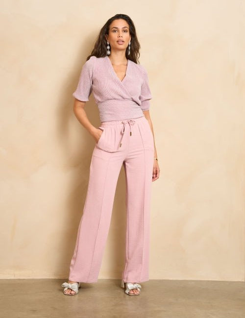 Lofty Manner Top Ocean | Dusty Pink – Tops van Lofty Manner, kleur 34/XS, maat | Jo&Co Club