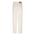 Lofty Manner Trouser Rosema | Ecru in Ecru, Rechte pijpen met een relaxte pasvorm