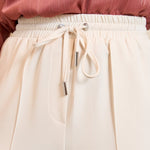 Lofty Manner Trouser Serin | Ecru in Licht ivoorkleurig, broek