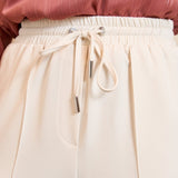 Lofty Manner Trouser Serin | Ecru in Licht ivoorkleurig, broek