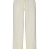 Lofty Manner Trouser Serin | Ecru in Ecru, Relaxed fit met wijde, rechte pijpen