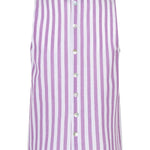 Achterzijde Ydence Arlette top met knoopsluiting.
