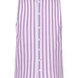 Achterzijde Ydence Arlette top met knoopsluiting.