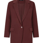 productfoto maisie blazer ydence bruin voorkant.