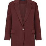 productfoto maisie blazer ydence bruin voorkant.