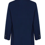 productfoto ydence blazer maisie navy blauw achterkant.