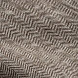 Detailopname van de stof van een blazer in bruin | Ydence Prim | Jo&Co Club