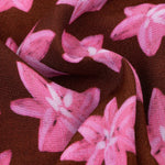 Ydence Blouse Alyssa Brown Flower – Blouses van Ydence, kleur XS, maat | Jo&Co