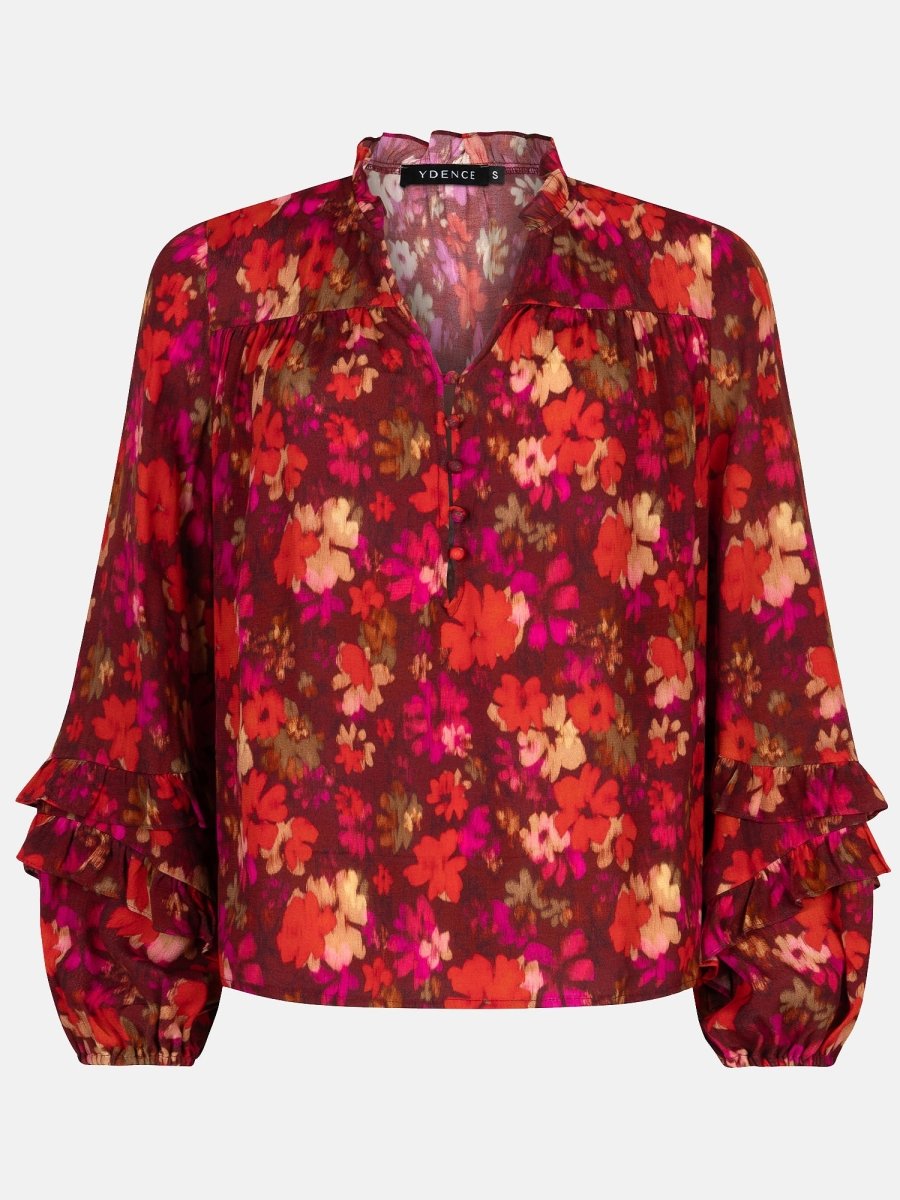Ydence Blouse Ellie – Blouses van Ydence, kleur XS, maat | Jo&Co