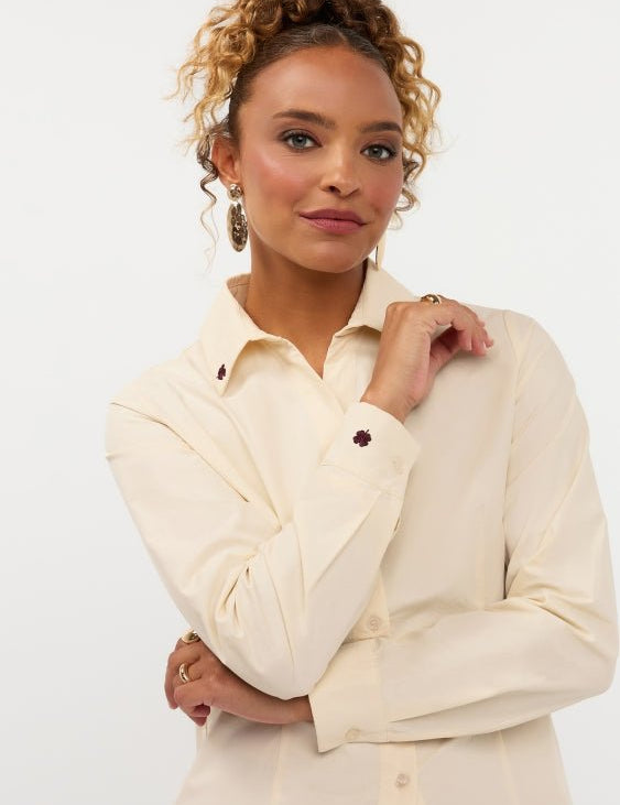 Blouse in ecru | Ydence Vinny | Jo&Co Club