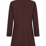 productfoto ydence april jurk bruin achterkant.