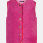 productfot van de voorkant van het teddy puck gilet van ydence.